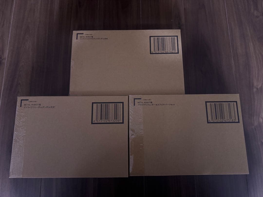 メタルロボット魂　ストライクフリーダム弐式　インフィニットジャスティス弐式　他