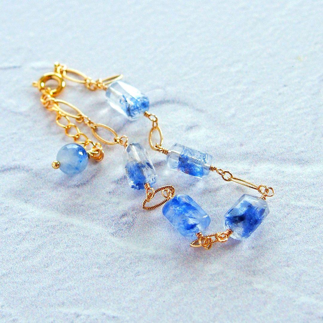 maumaumau様　デュモルチェライトインクォーツ　ブレスレット　A 他4点