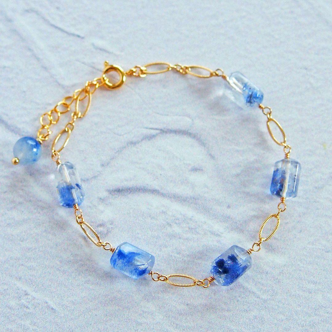 maumaumau様　デュモルチェライトインクォーツ　ブレスレット　A 他4点