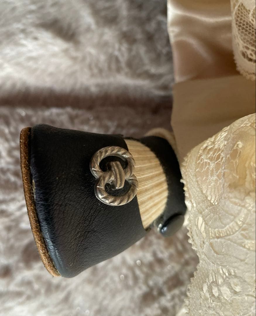 コレクションドール　ビスクドール　オープンマウス　刻印あり