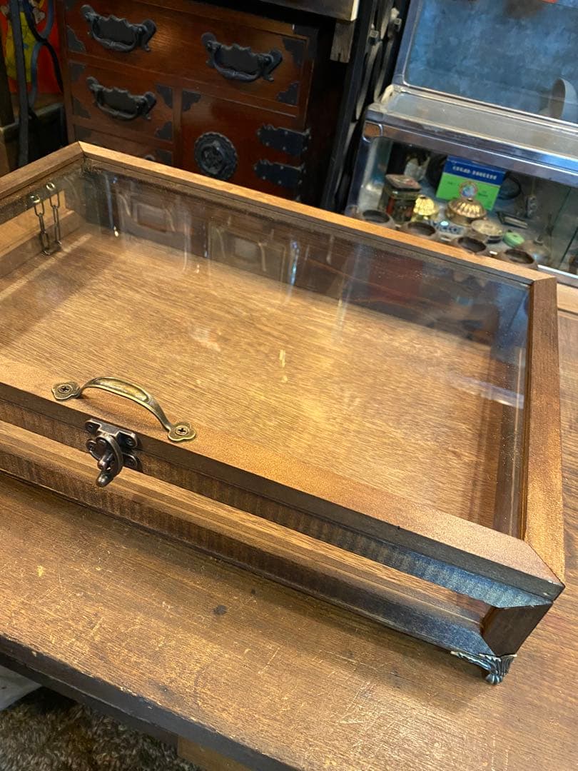 七色海月様　カスタムオーダー　木製ガラスケース