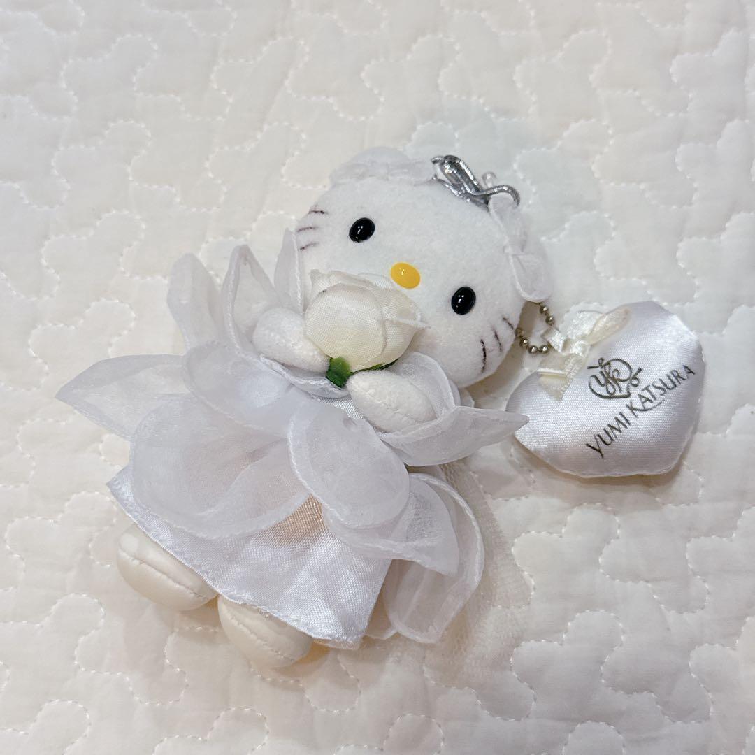 ハローキティ　キティ　桂由美　マスコット　ウェディング　結婚式　レア　ぬいぐるみ