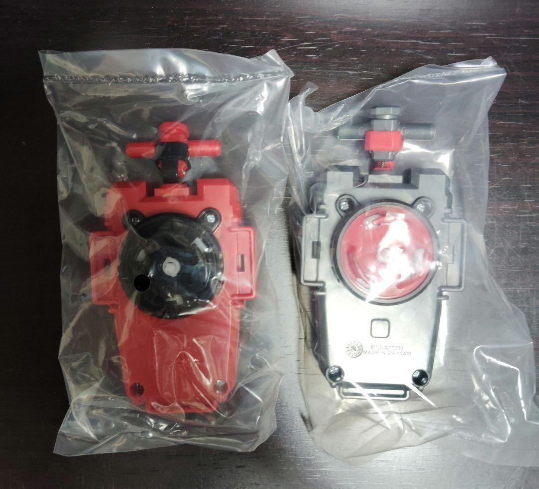 【ランチャーセット・20個】ストリングランチャー レッド & ガンメタ 1