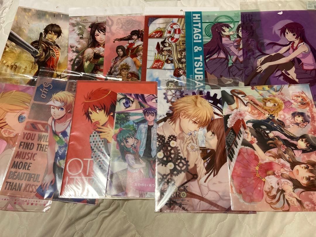 クリアファイル　まとめ売り　アニメ　ゲーム　マンガ