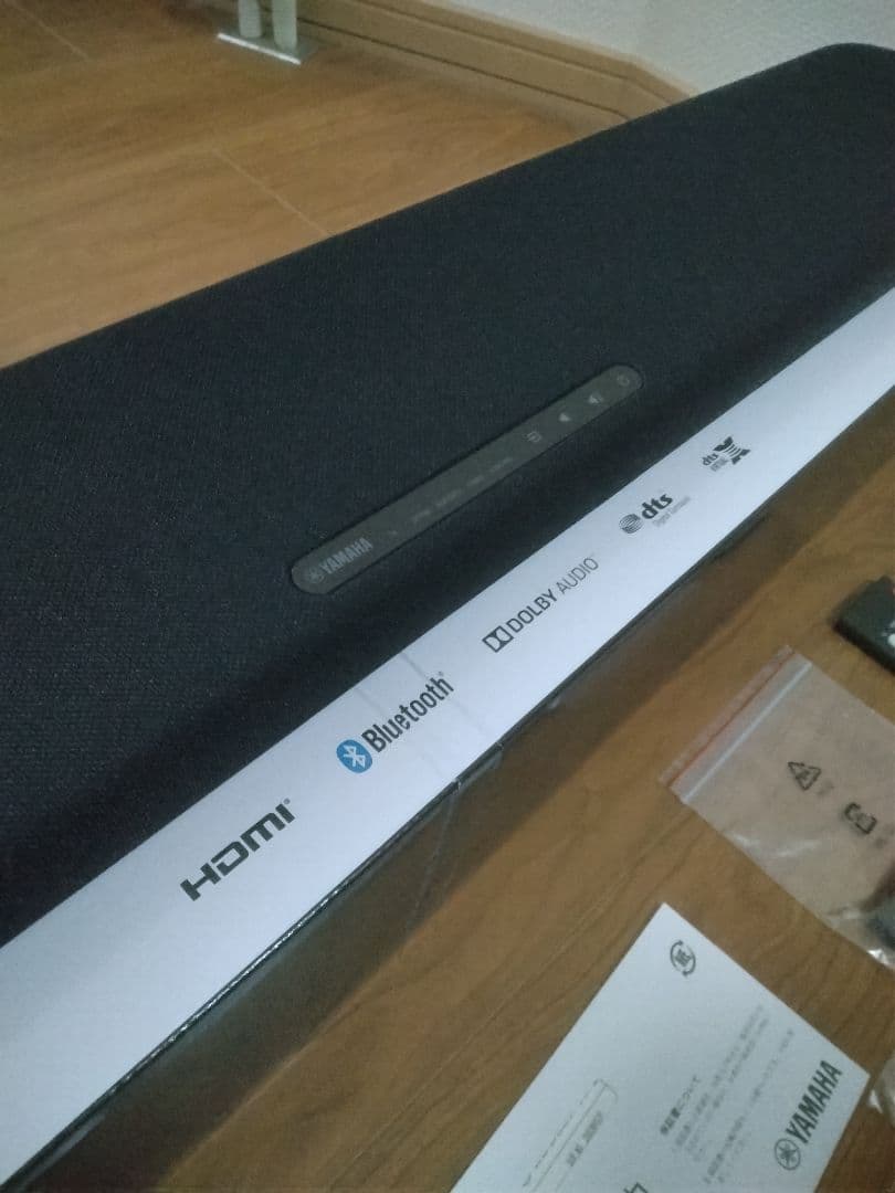 YAMAHA SR-B20A サウンドバー（箱・付属品すべて有）