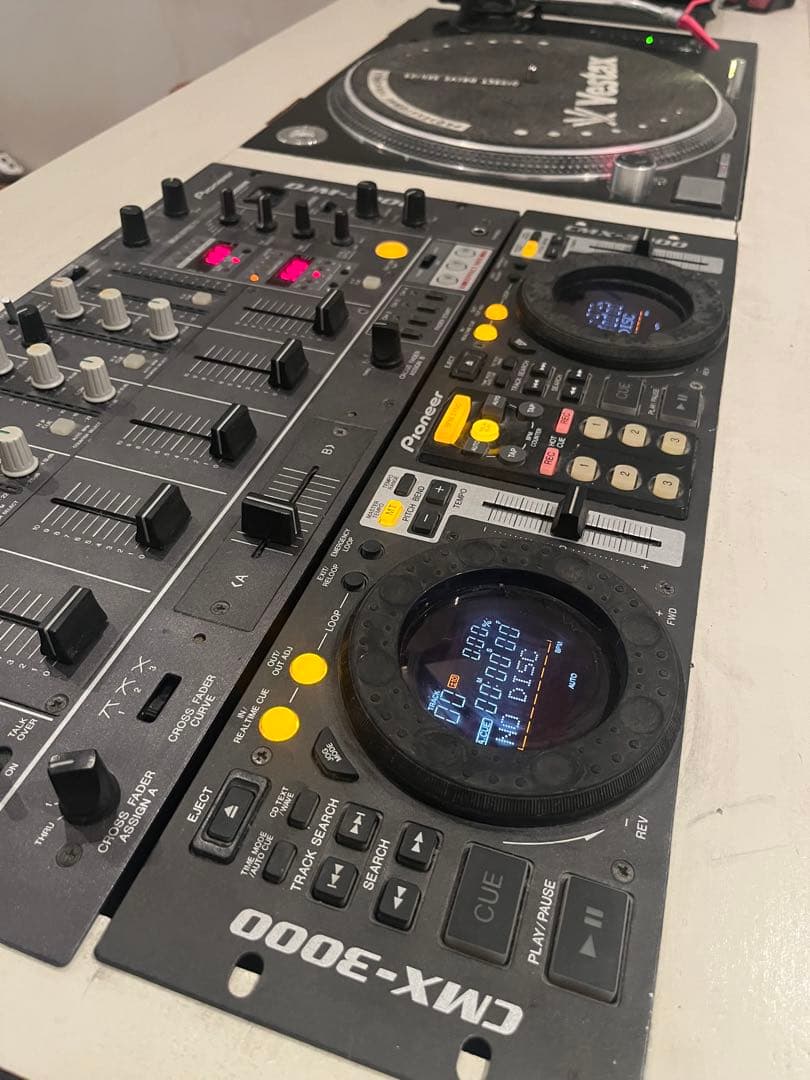 Technics ターンテーブル & Pioneer ミキサー& CDJセット