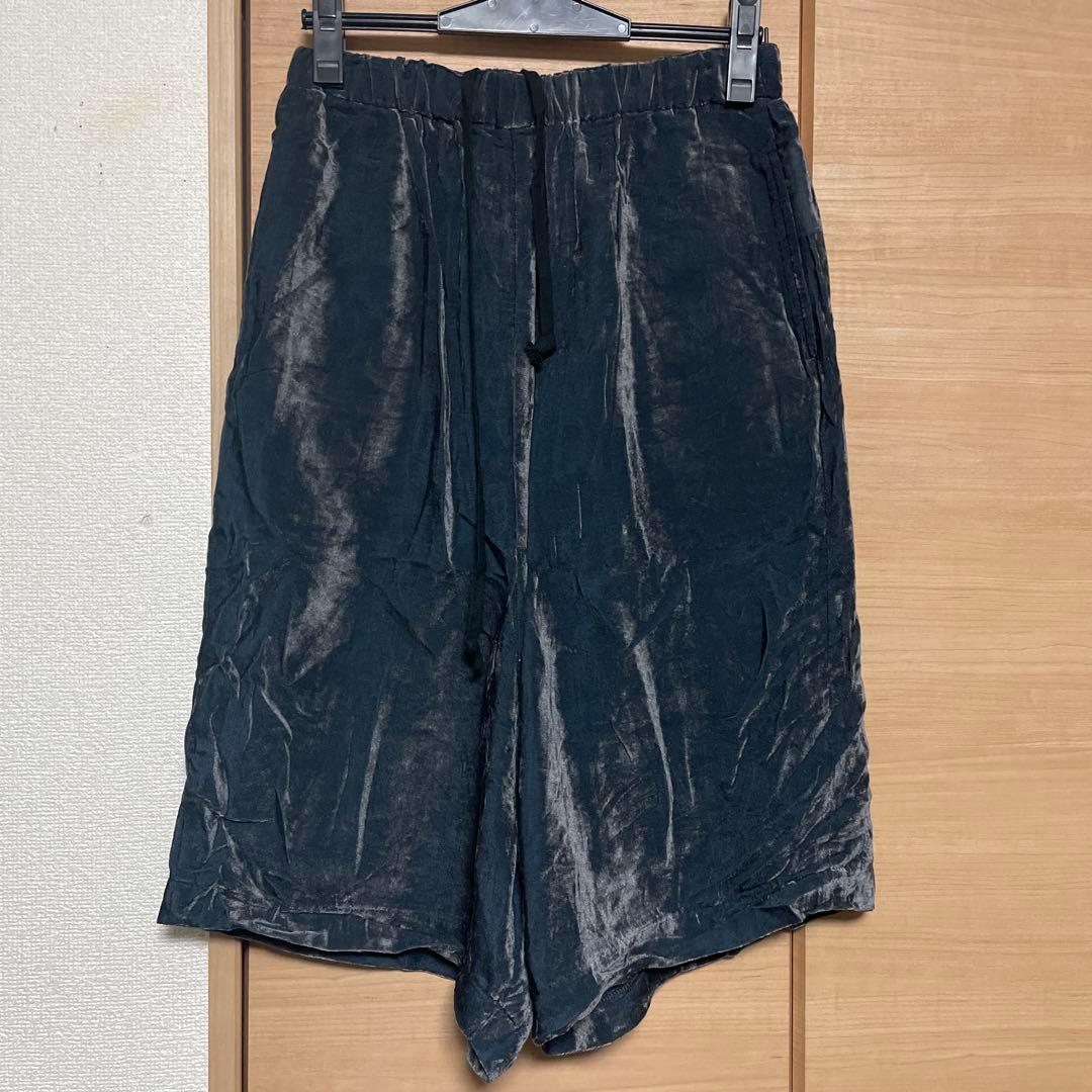 名作AD2008【コムデギャルソン】薄手ベロアペンギンパンツ サルエルアーカイブ