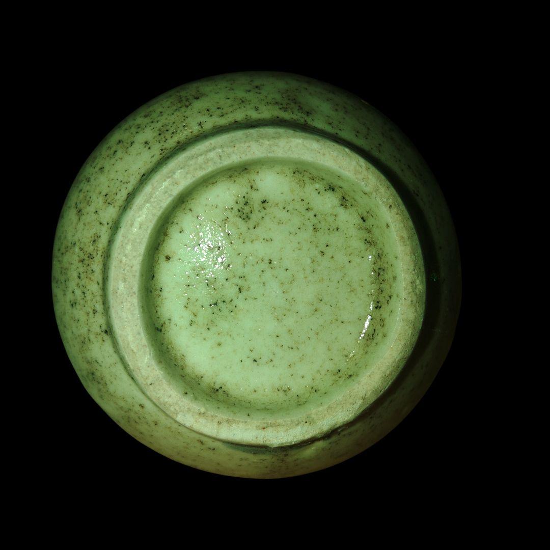 古伊万里　初期手蛸唐草文染付け徳利　花入