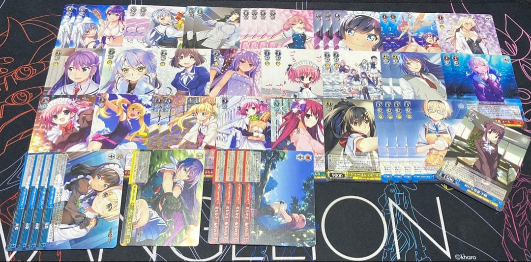 ヴァイスシュヴァルツ グリザイアデッキパーツほぼ8電源セット