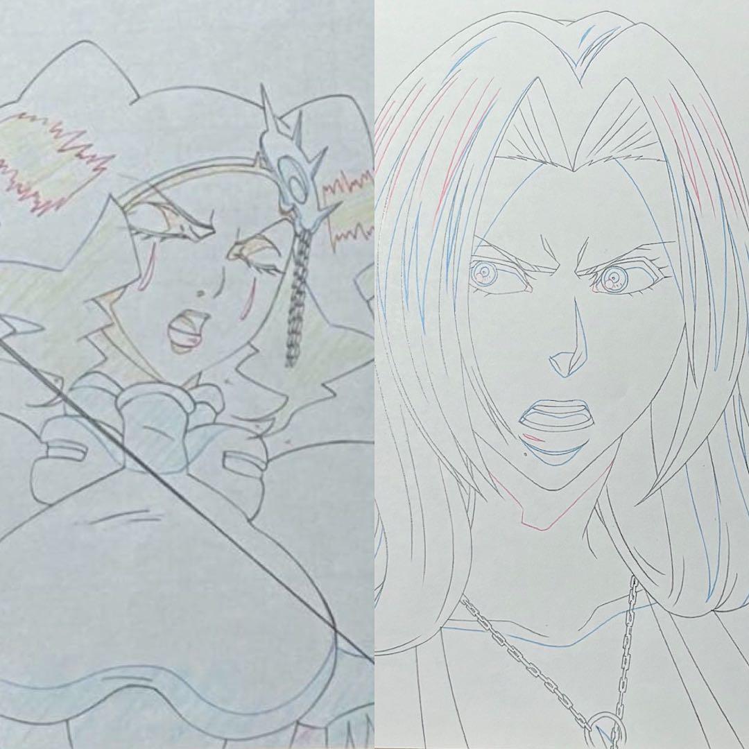 BLEACH セル画　松本乱菊　チルッチ　まとめ売り　アニメ　レイアウト