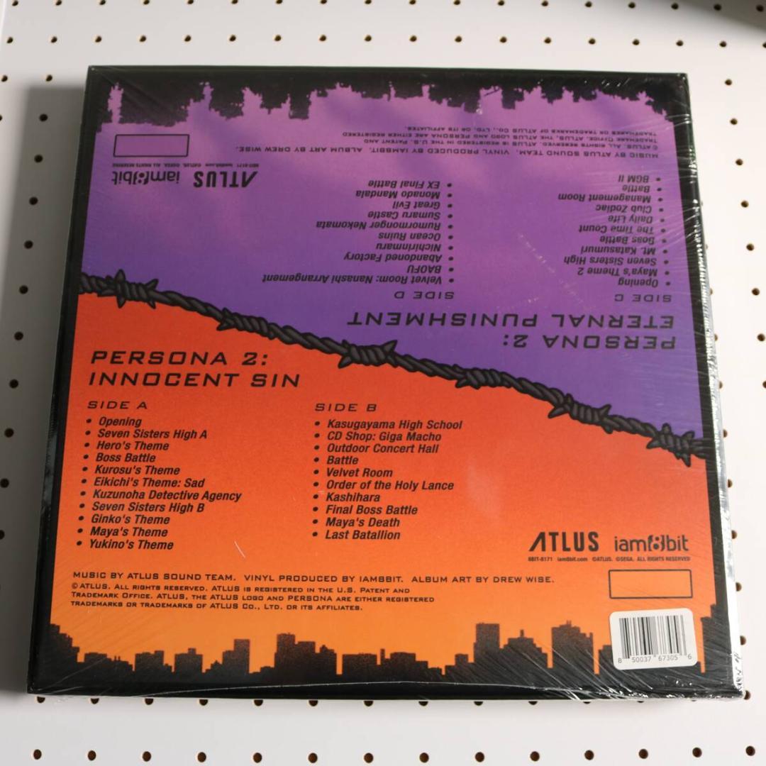 海外限定 ペルソナ1+2 オリジナルサンドトラック LPボックスセット