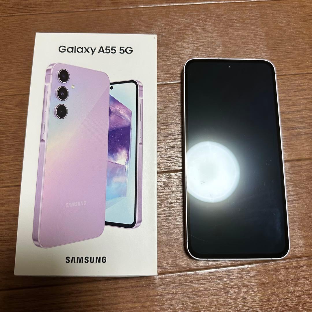 Samsung Galaxy A55 5G美品 ガラスコーティング済