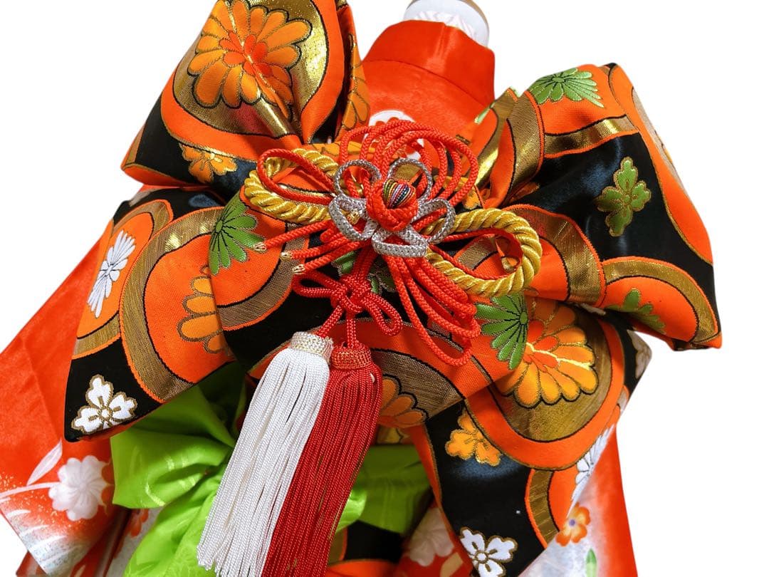 お買い得品♡七五三　7歳　女の子　フルセット　一式　朱色　黒　赤系