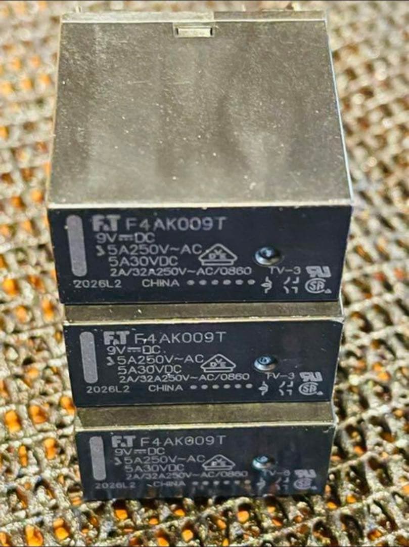 ラスト1セット　FTR-F4AK009T 3個セット　SA-205HD リレー