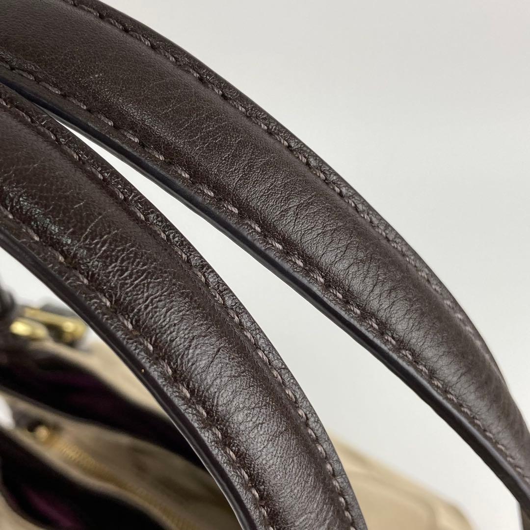 COACH コーチ シグネチャー 18762 ハンドバッグ 肩掛け 美品