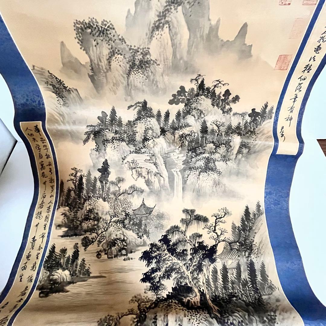 【お買い得】掛け軸（木箱・収納箱付き）　13本まとめ売り