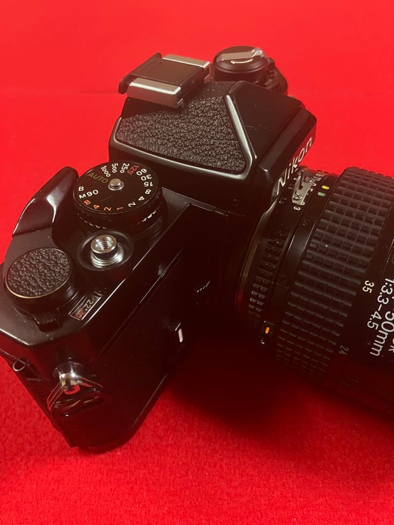 衝撃　新春大特価！　これが美品　ＦＥ ブラック　純正24-50mmズ-ム付き