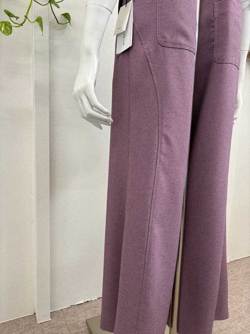 ☆CECICA☆新品未使用☆40size☆セミフレアガウチョパンツ☆ウエストゴム