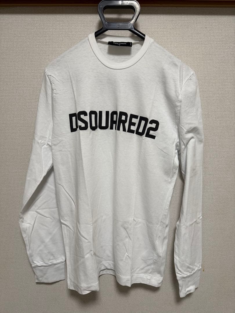 DSQUARED2 ディースクエアード　長袖　ロンT Tシャツ　ロゴ　S