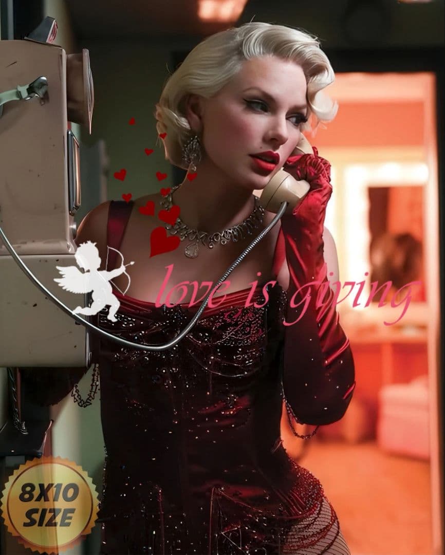 テイラー・スウィフト　フチなし写真光沢フォトペーパーにプロフェッショナル印刷