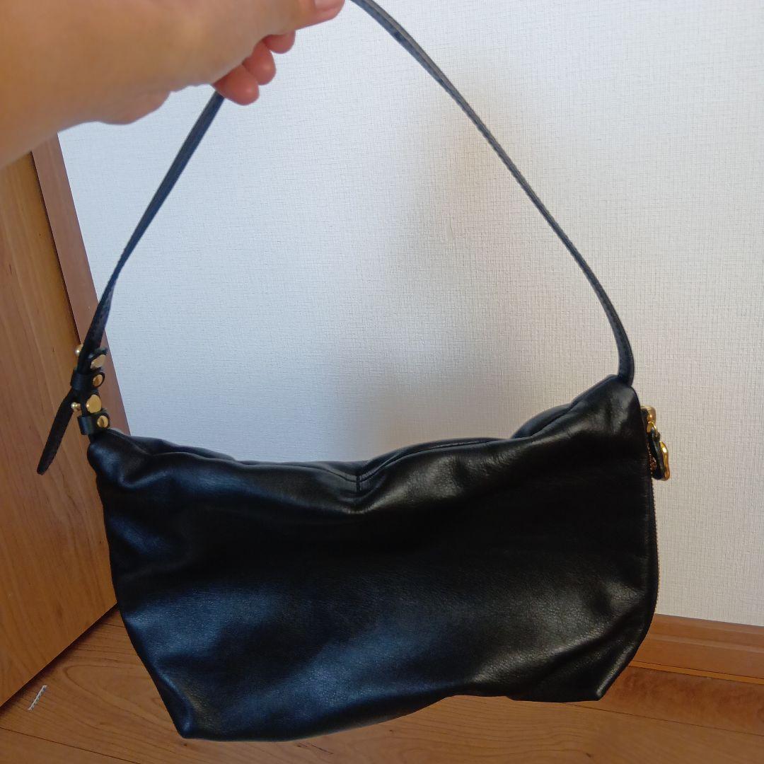 russet ワンショルダー　レザーワンハンドルバッグ　本革　フォーマル　日本製