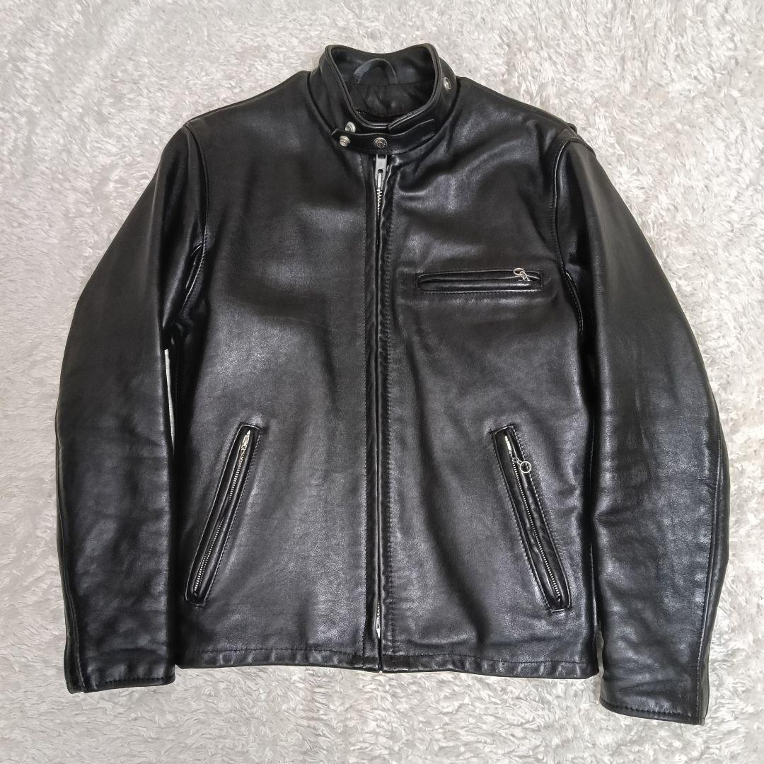 NAMI73美品】Schottショット641 シングルライダース ライナー