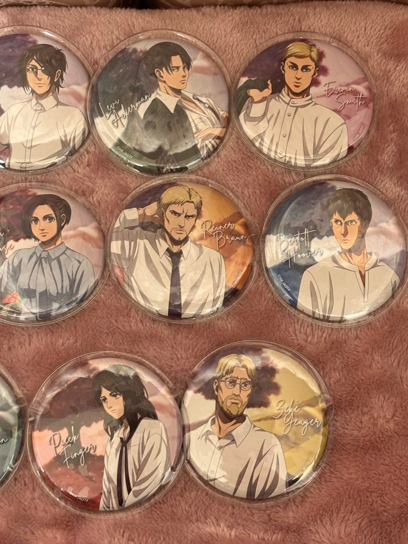 ATTACK FES 缶バッジ コンプ 17個