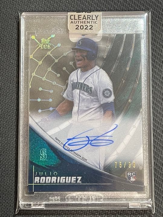 Julio Rodriguez 99枚限定 サインカード clearly