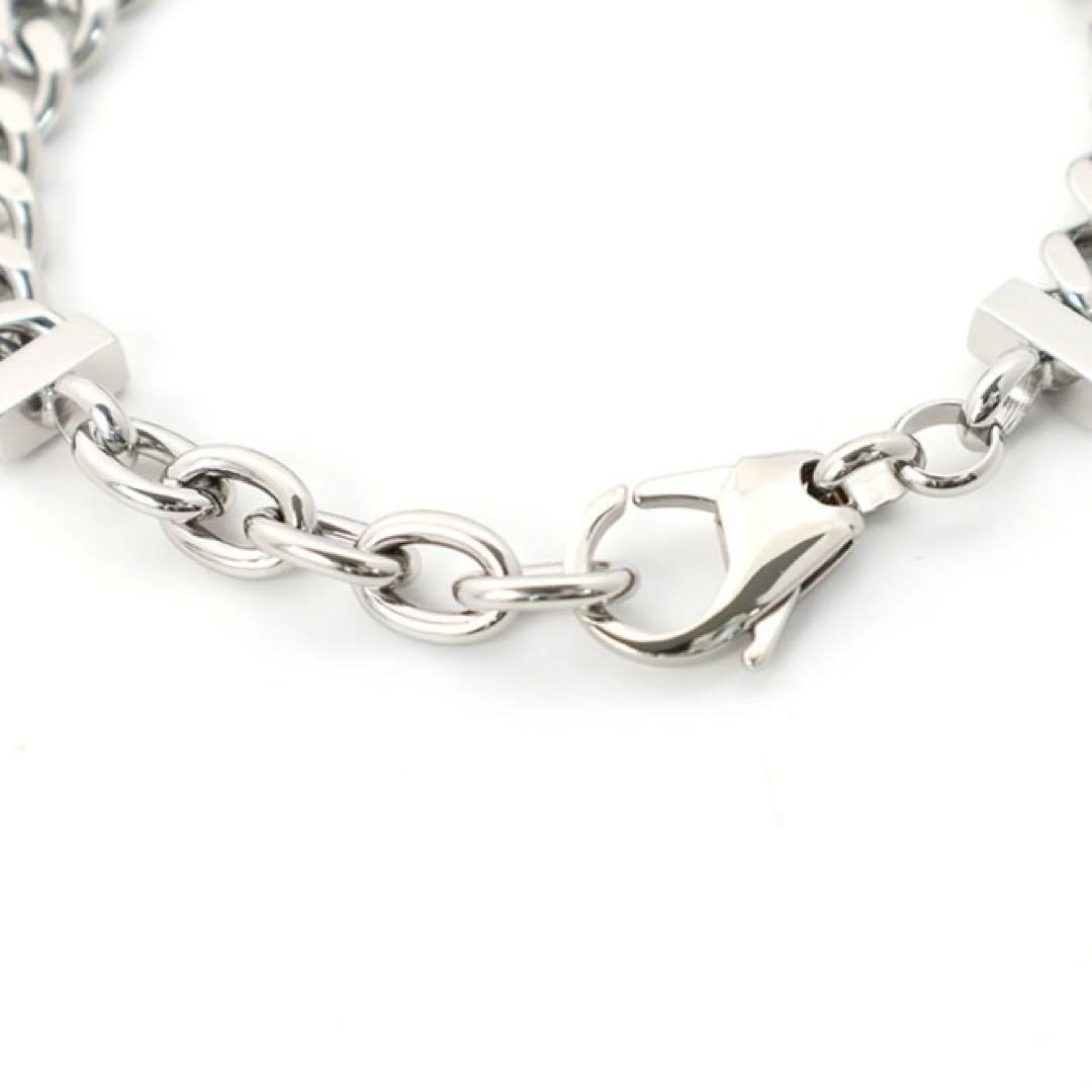 ディーゼル　ブレスレット　シルバー