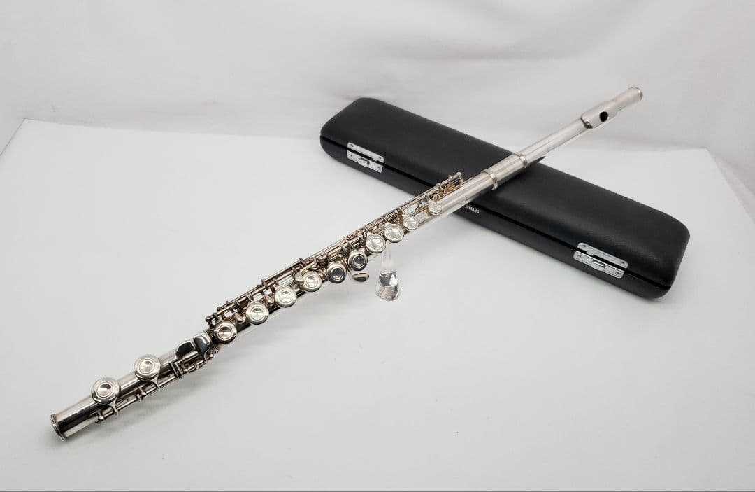 YAMAHA フルート YFL-211S ヤマハ 管楽器 純正ケース付 銀メッキ