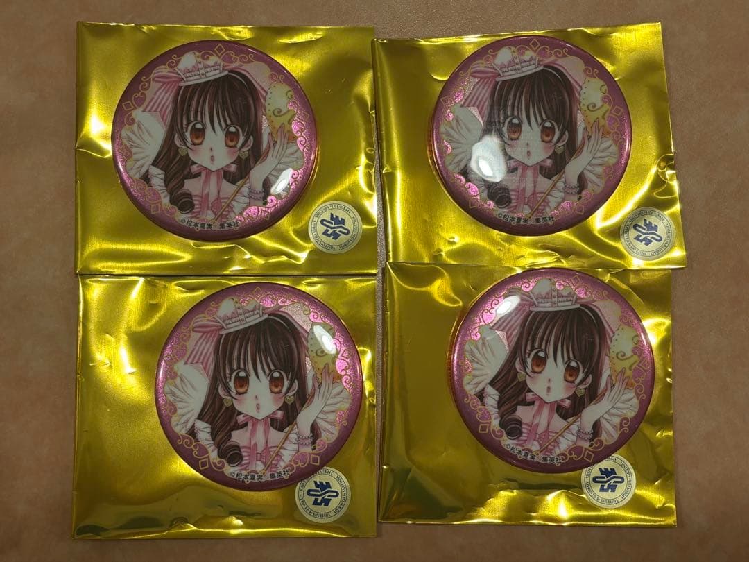 りぼんカフェ　夢色パティシエール　夢パティ　松本夏実　缶バッジ