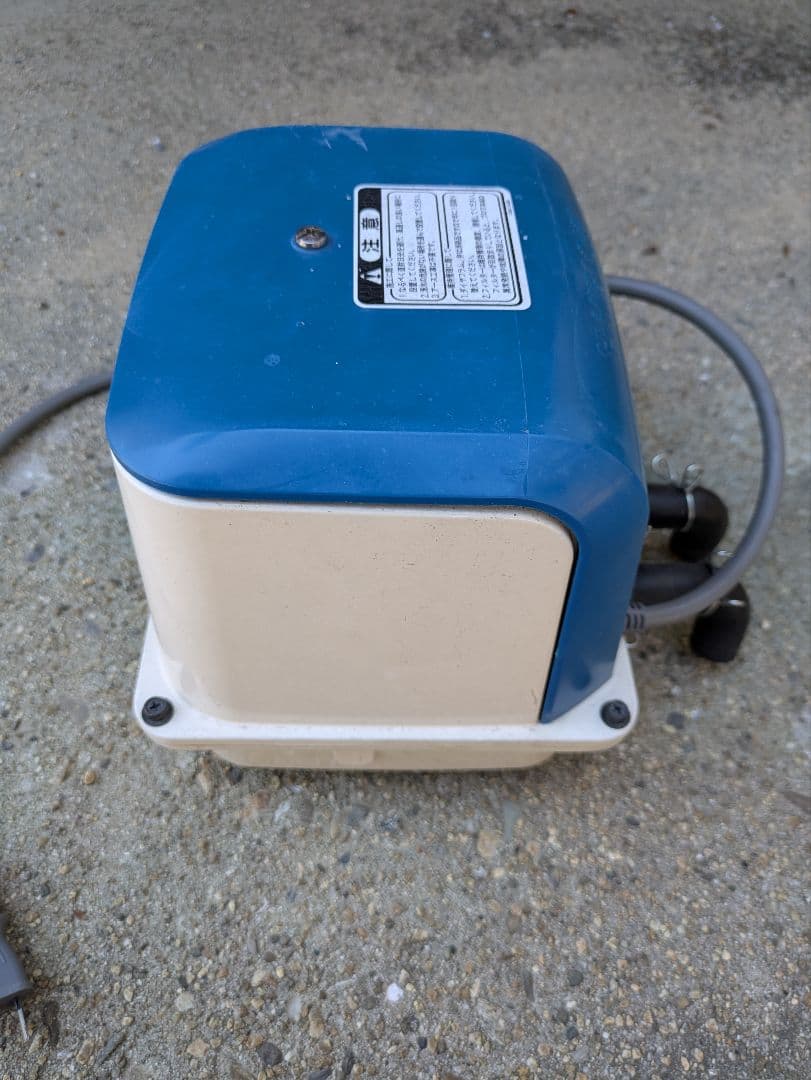 美品　新品エアフィルター付き　DUO-80 左ばっ気　ブロワー　エアー