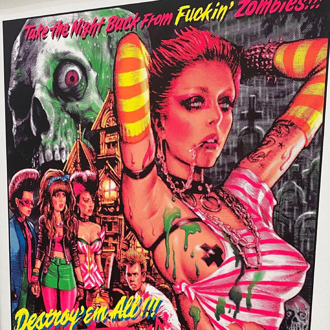 ロッキンジェリービーン THRASH THE ZOMBIES シルクスクリーン