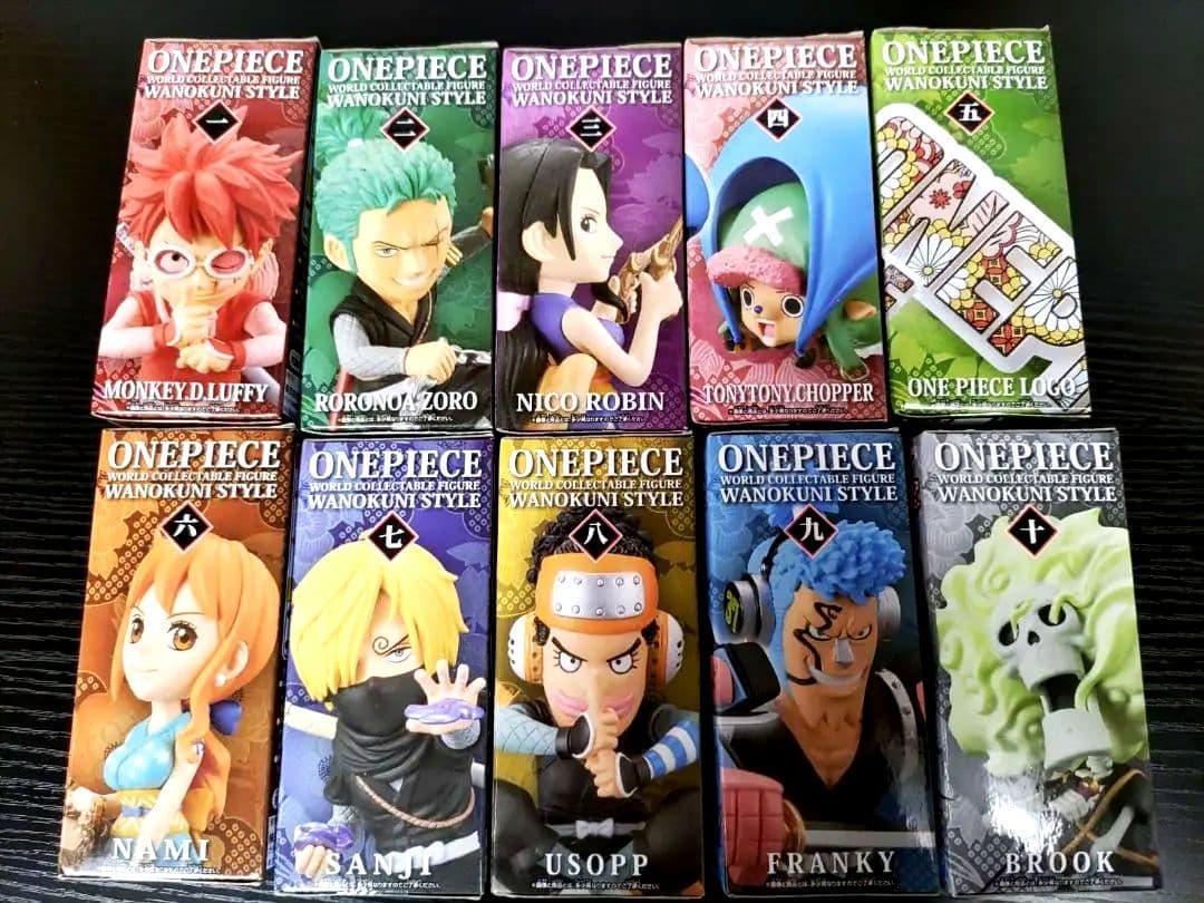 ワンピース　ワーコレ　-WANOKUNI STYLE 1,2-　１０種セット