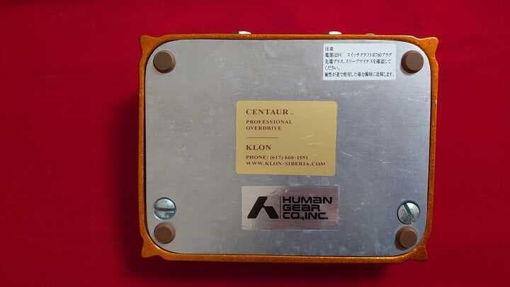 Klon Centaur ギターエフェクター