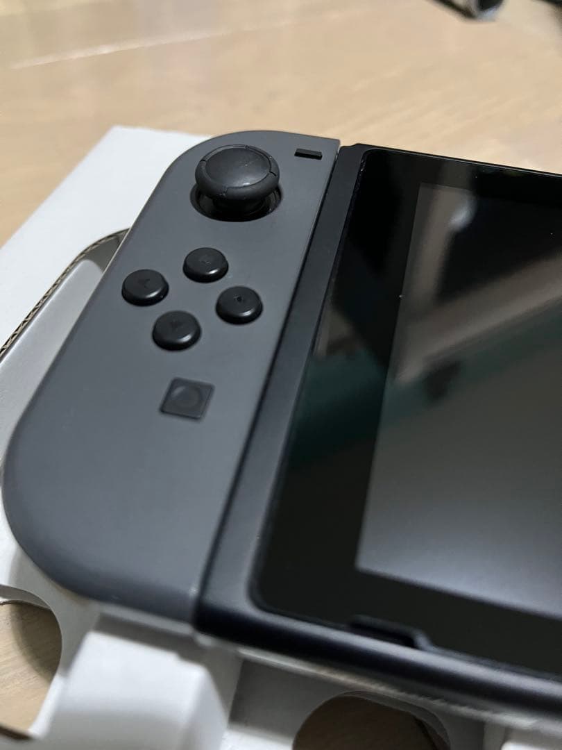Nintendo Switch グレー 本体セット 美品SDカード保護フィルム付