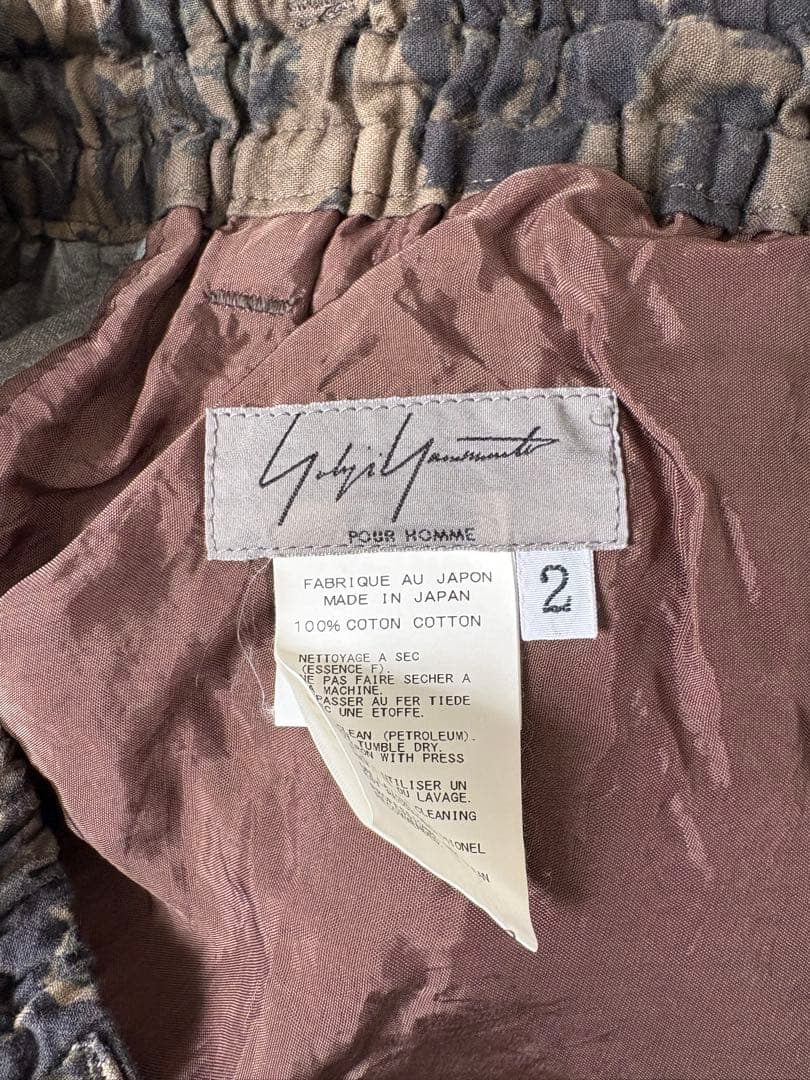 パンツ 2015ss yohji yamamoto pour homme