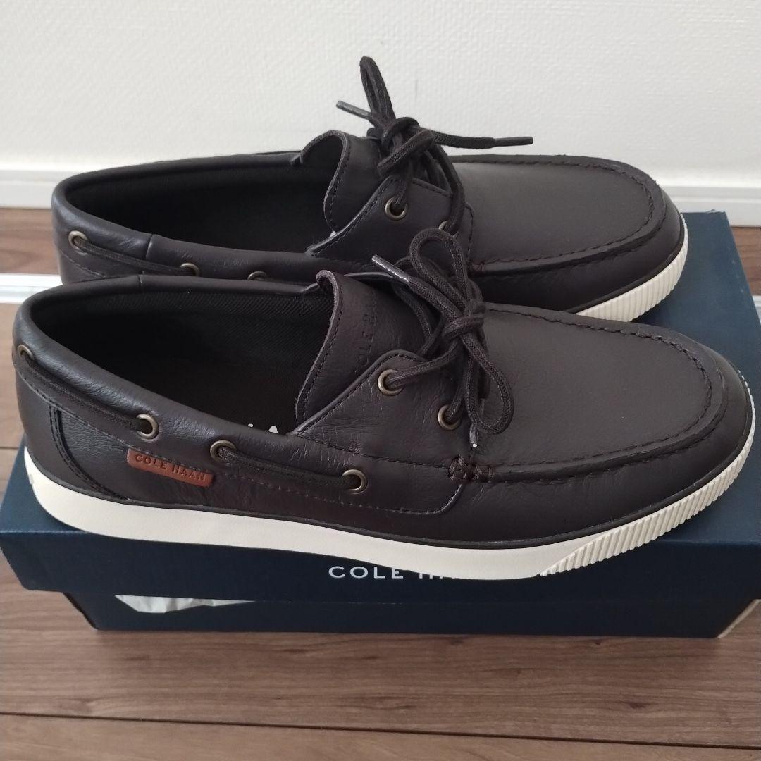 新品！COLE HAAN コールハーン モカシン・デッキシューズ ダークブラウン