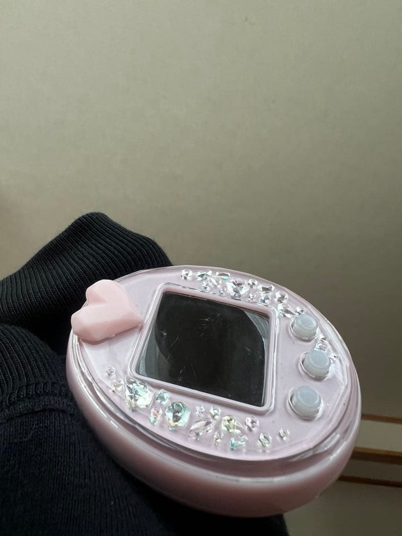 も*も様 たまごっちピースピンク ストラップ付き 電池交換済み