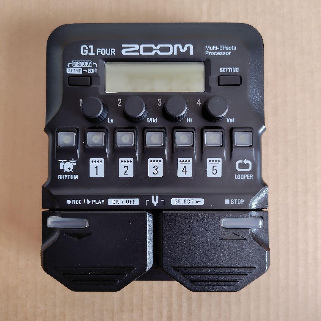 ZOOM G1 FOUR 純正アダプター付き