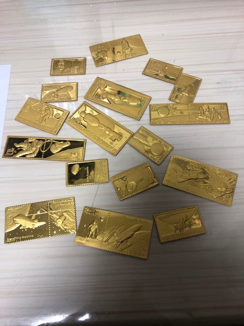 12510 希少　松本徽章工業　純金　金属工芸品　76.4g 純金/純銅