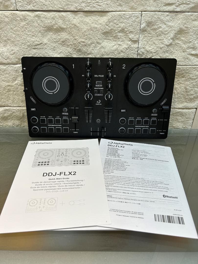 AlphaTheta DDJ-FLX2 本体のみ DJコントローラー 中古品