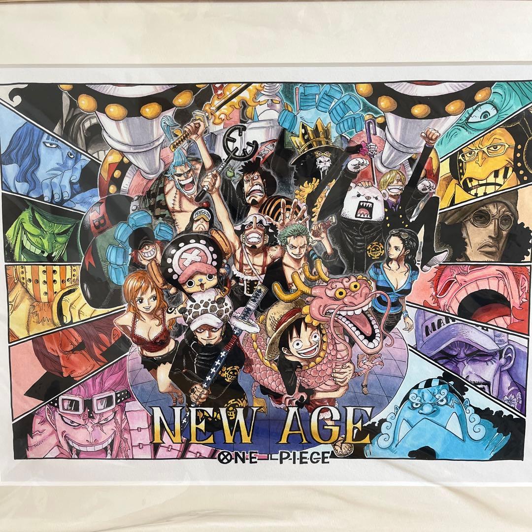 ワンピース ONE PIECE 高級複製原画　NEW AGE