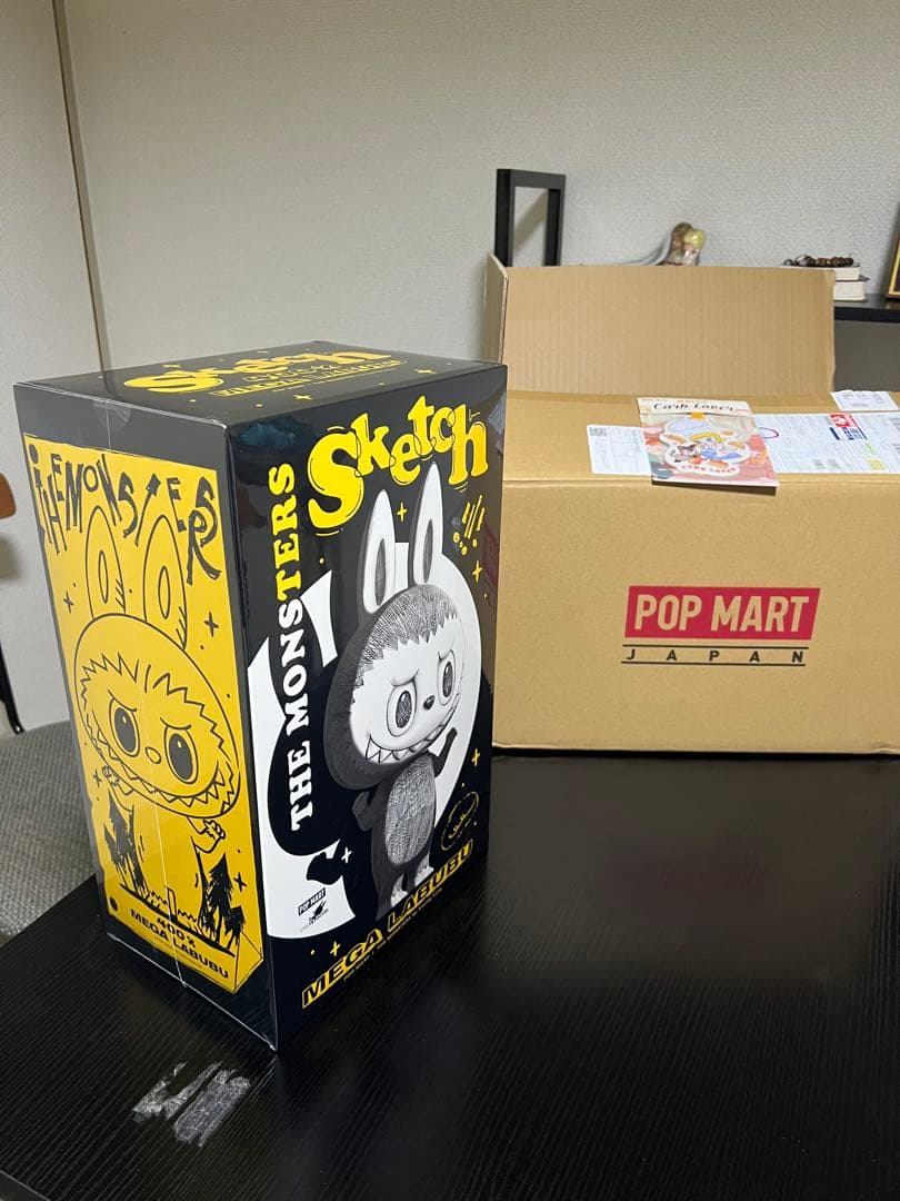 MEGA LABUBU 400% Sketch 新品未開封