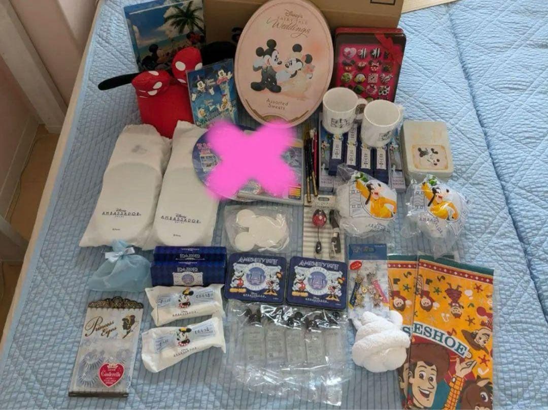 エース　ディズニー“ミッキー＆フレンズ”グラフィカルスーツケースとおまけ付き