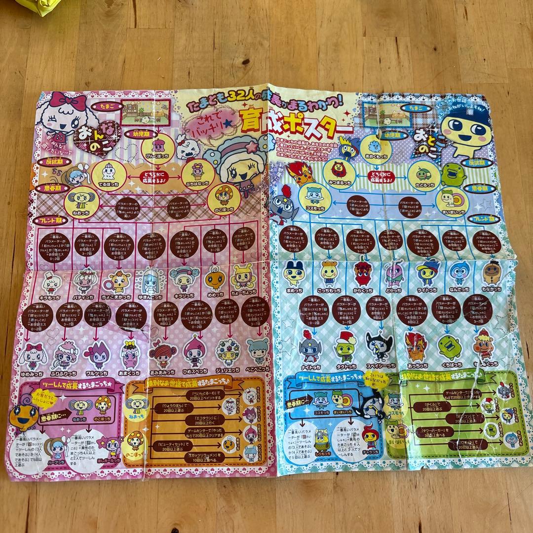 たまごっちTamagotchi P’s 育成ブック付き（ポスター付き）