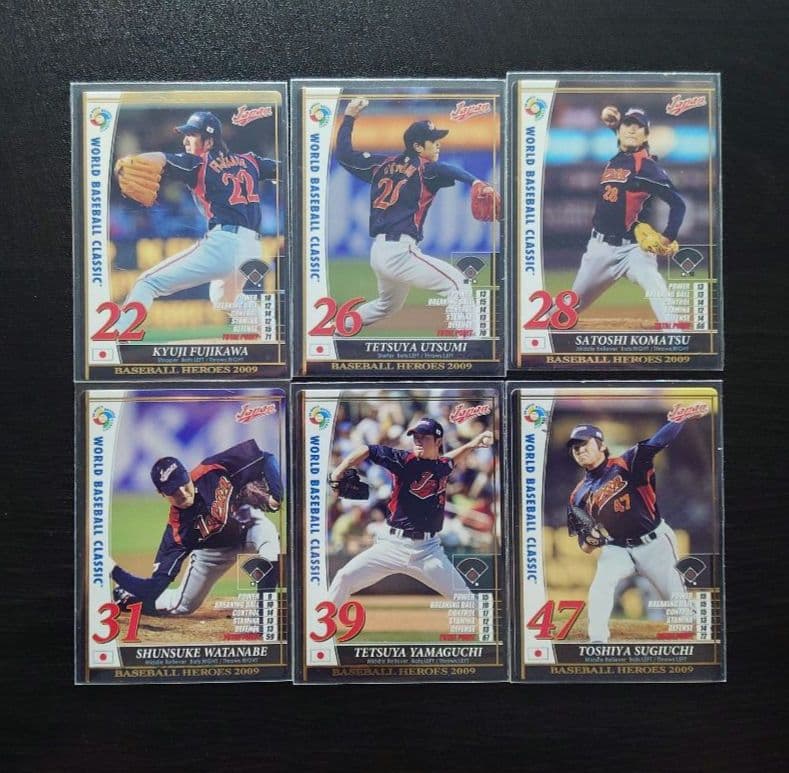 WBC日本代表フルコンプセット ベースボールヒーローズ　BBH