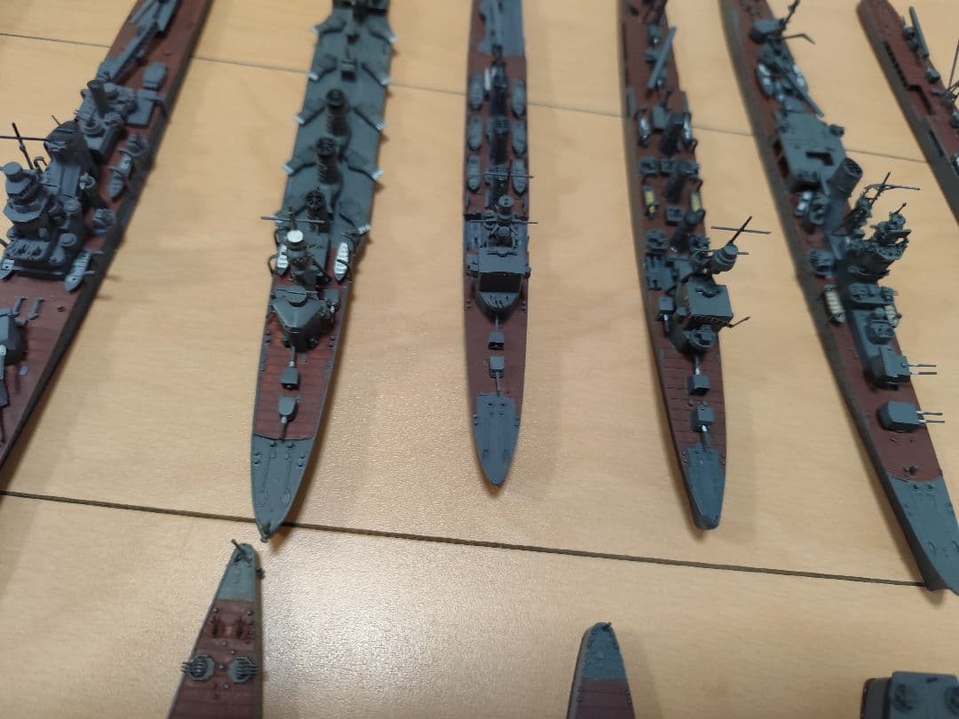 戦艦プラモデル10隻セット