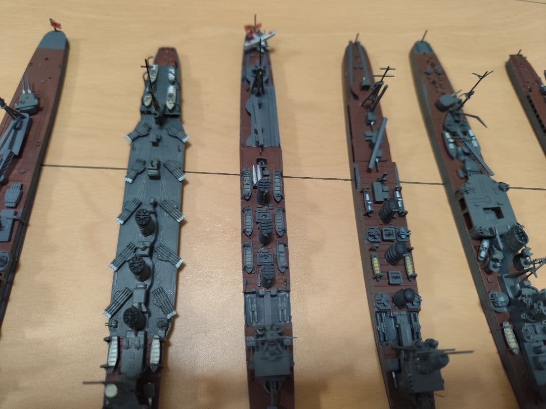 戦艦プラモデル10隻セット