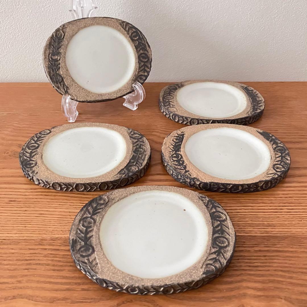 作家もの 陶芸家 カップ&ソーサー（プレート）